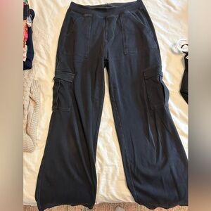 HALARA Black Wide Leg Jumpsuit with Relaxed Fit